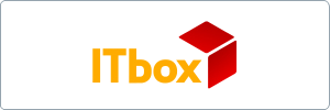 Logo for ITbox featuring the word ITbox in bold orange and yellow letters, next to a red, open, three-dimensional box icon on a white background.