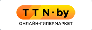 Logo with bold black letters TTN·by on a yellow to orange gradient background with diagonal lines.
