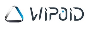 Wipoid logo featuring a metallic triangular symbol with a blue accent, followed by the stylized text “WIPOID” in modern, geometric lettering.