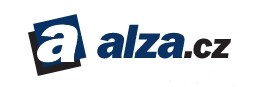 Logo of Alza.cz featuring a white lowercase a on a tilted blue square, followed by the text alza.cz in blue and black lowercase letters on a white background.