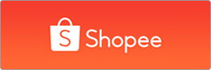 Shopee logo featuring a white shopping bag icon with an S on it, next to the word Shopee in white text on an orange gradient background.