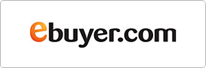 The image shows the ebuyer.com logo, with the letter e in orange and the rest of the text in black on a white background.