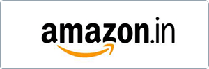 Amazon.in logo with amazon in bold black letters, an orange curved arrow underneath, and in at the end, representing Amazons Indian website.