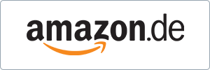 Logo of amazon.de, featuring the word amazon in black lowercase letters with an orange curved arrow underneath, and .de in smaller black letters, indicating the German Amazon website.