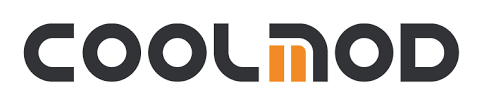 The word COOLNOD in bold, black uppercase letters with the N in orange, while the rest of the letters are black.