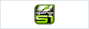 Logo with stylized white and green text Zone 51 on a black and green background, featuring a white alien head above the text.