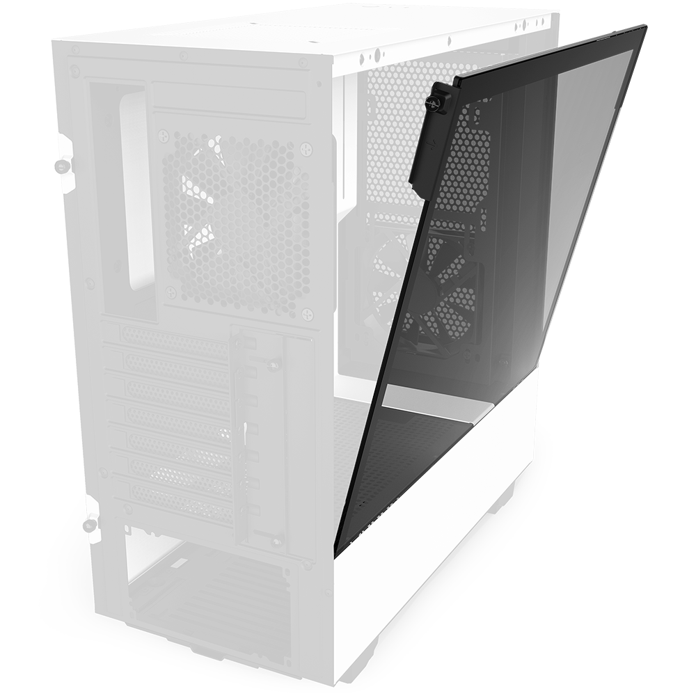 NZXT H500 Series Left Side Panel Tempered Glass