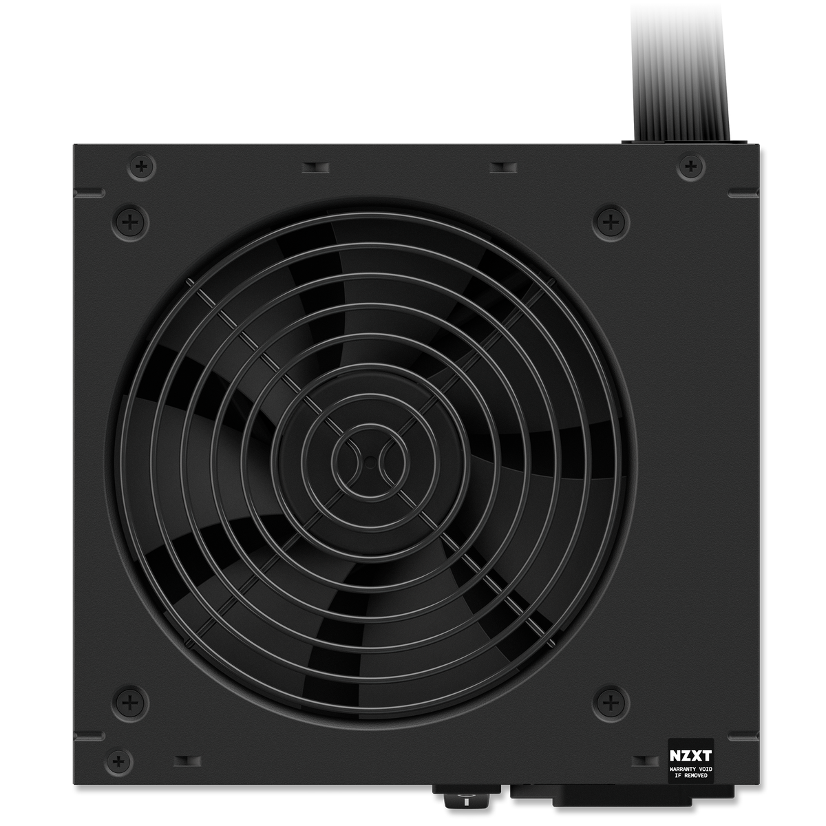 NZXT C750 Bronze power supply, fan side