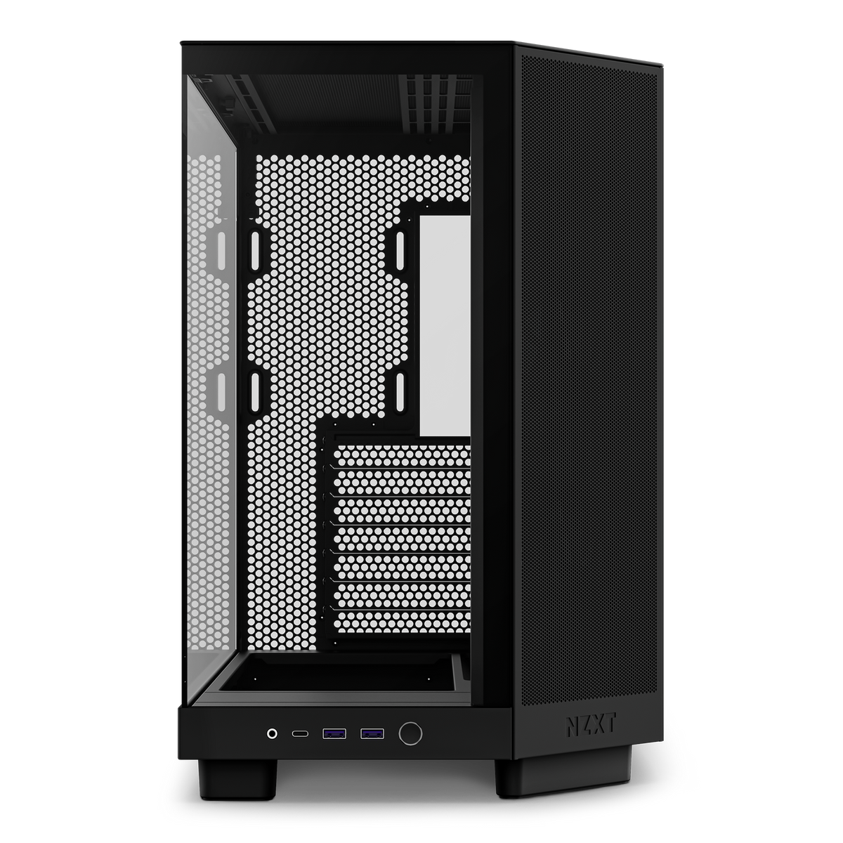NZXT H6 Flow black, front view