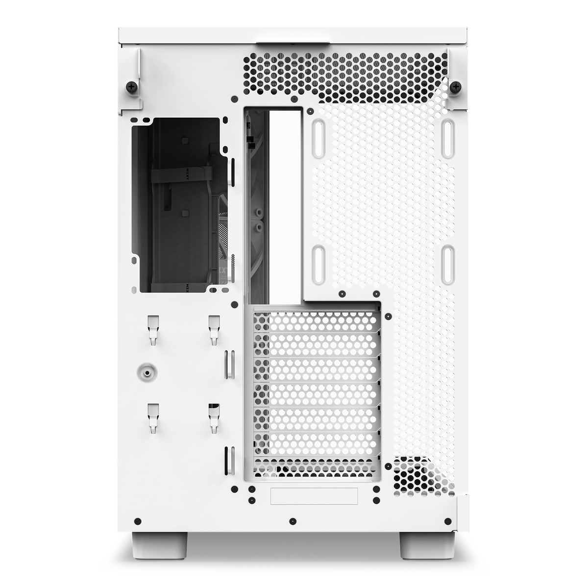 NZXT H6 Flow white, right side view