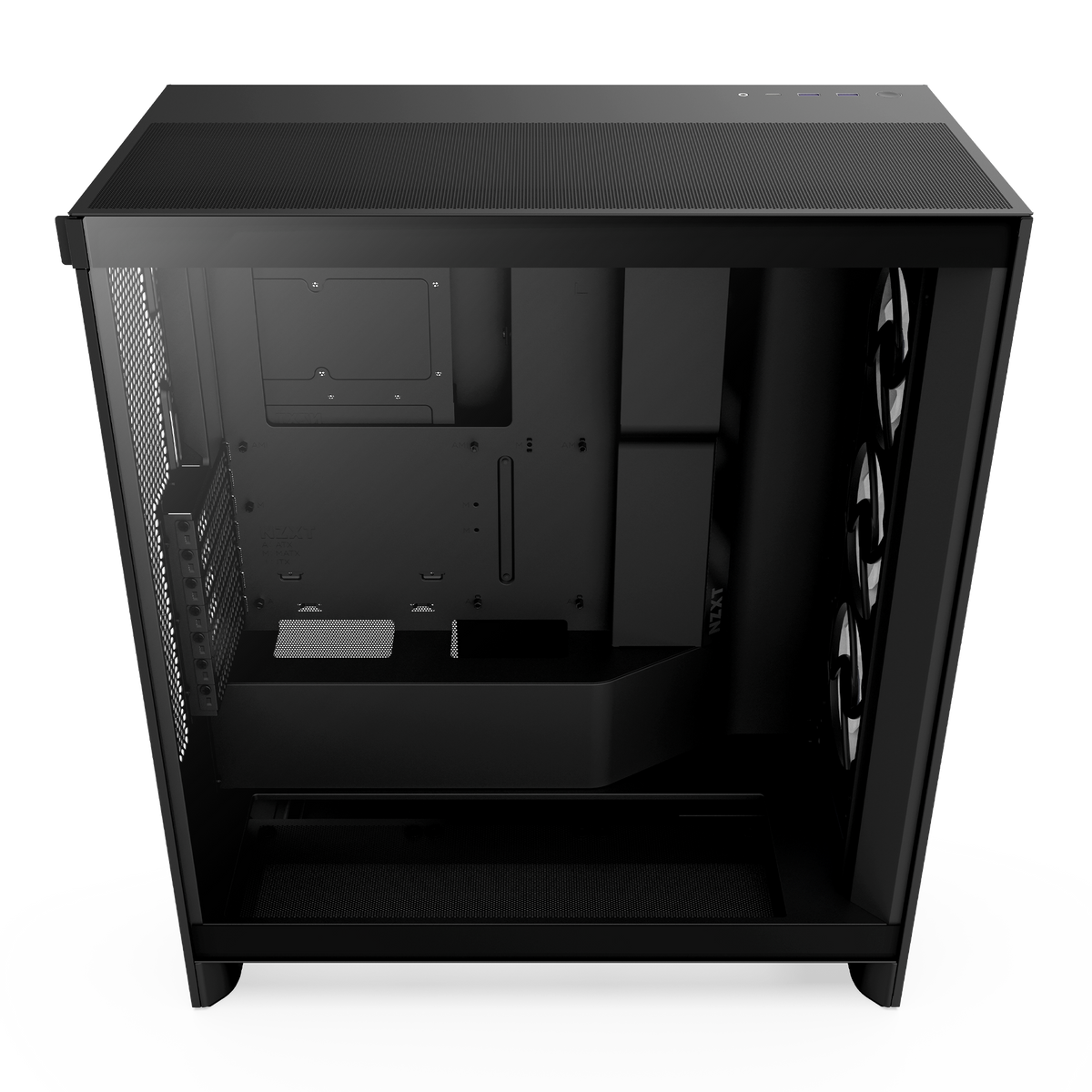 NZXT H7 Flow RGB black, side view