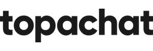 TopAchat logo: the word topachat in bold rounded dark lowercase letters.