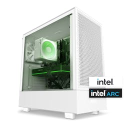New Overstock PC - Prebuilt Player 1 H5 Flow Intel Arc White #6969