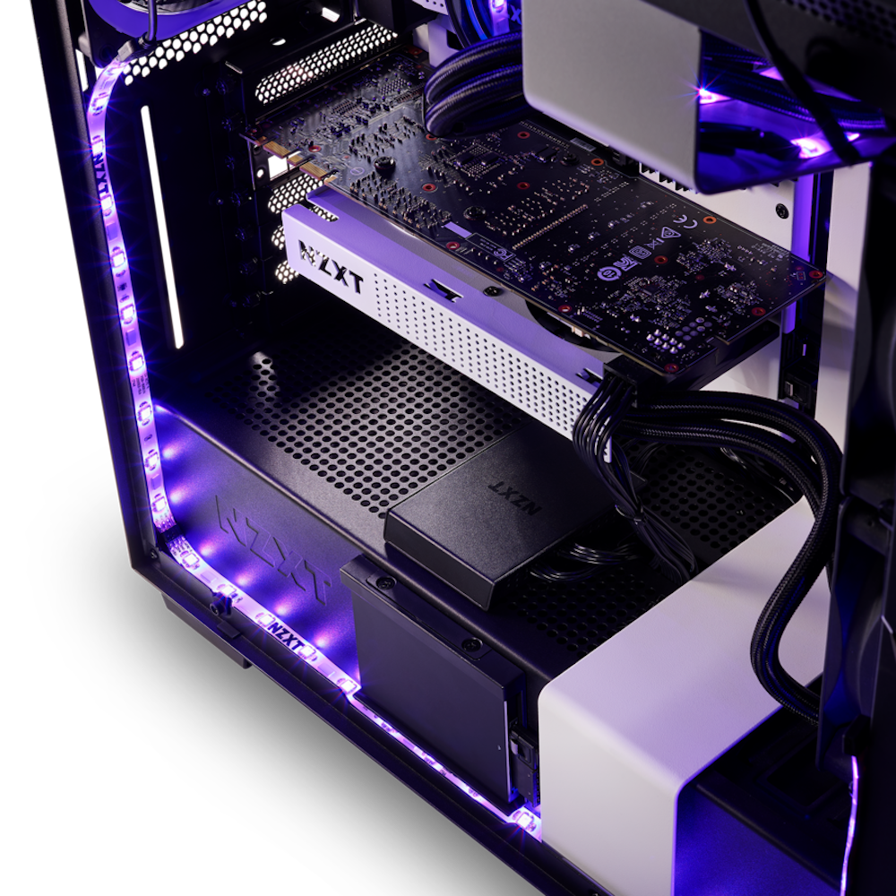Luxe Koning Lear Lunch 200mm RGB LED Strips for Gaming PC | Gaming PCs | NZXT