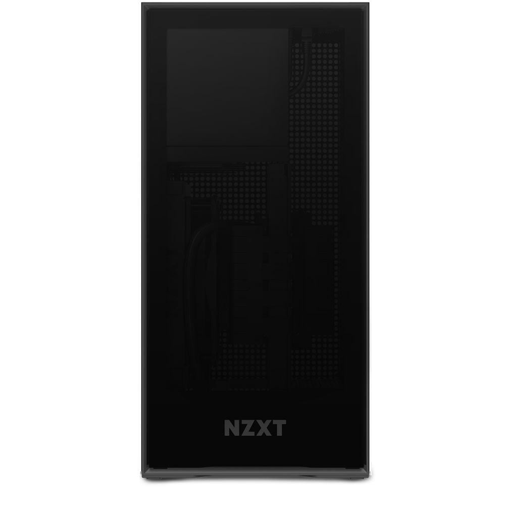 Nzxt boîtier pc h1 black/black (small itx case + psu 650w + 140mm