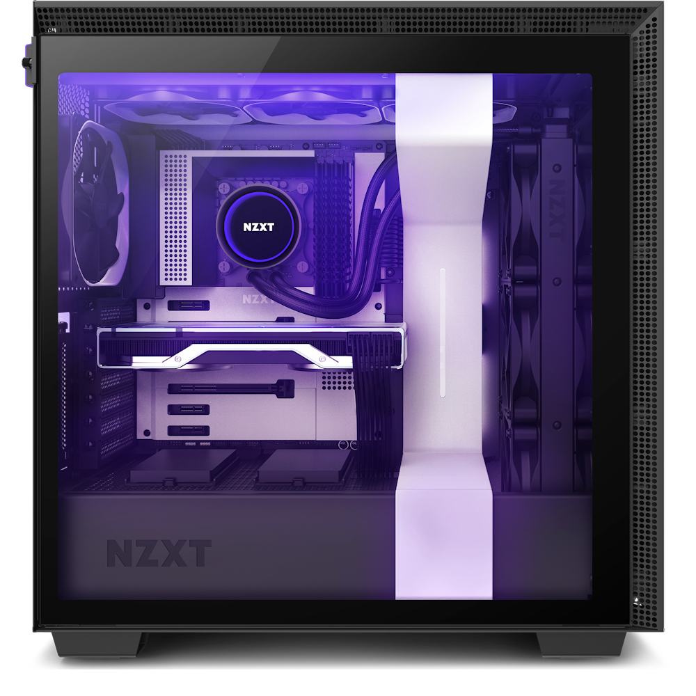 H710i - ATX Mid-Tower PC Gaming Case - Tempered Glass Panel