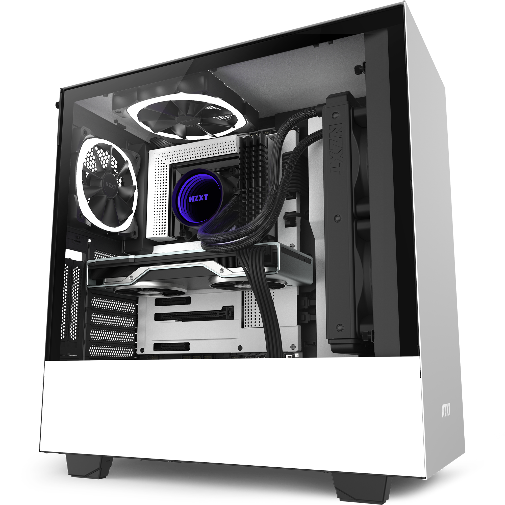 NZXT KRAKEN X53 簡易水冷CPUクーラー RGB対応 240mm RL-KRX53-01