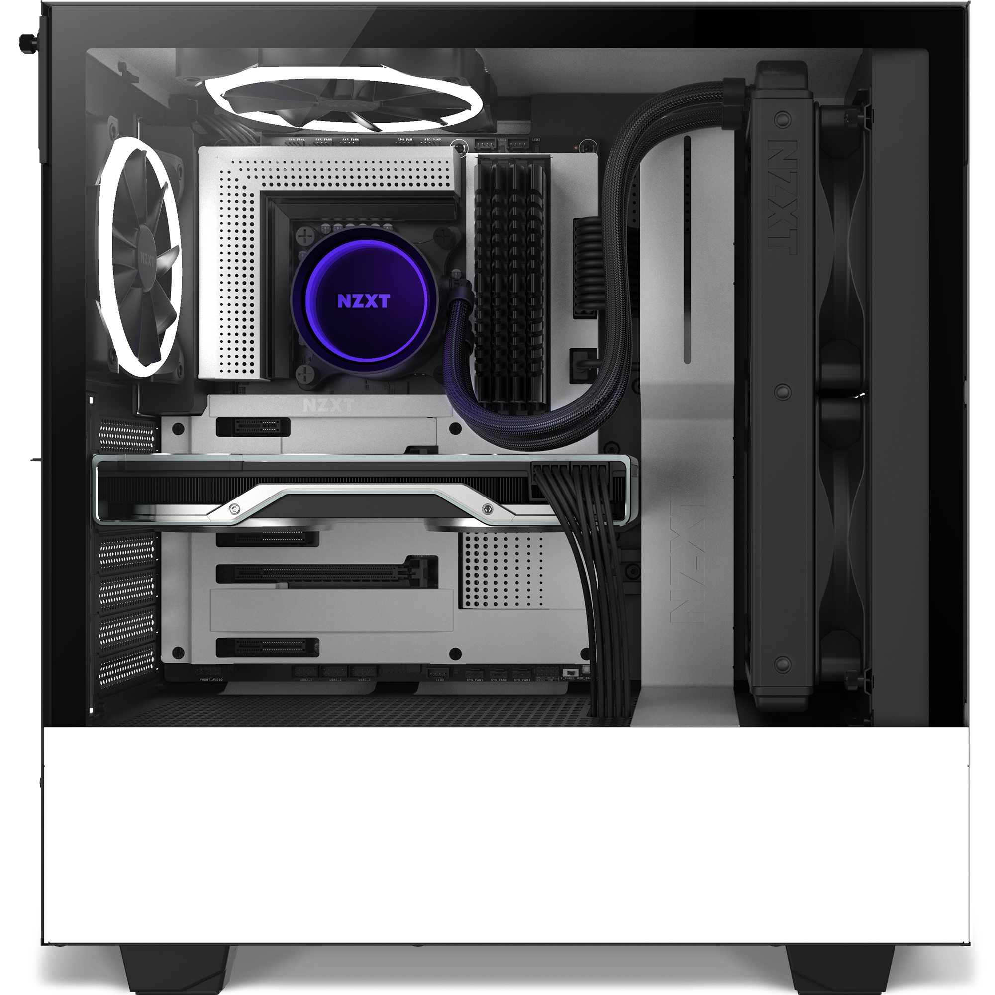 大きな割引 NZXT Kraken X63 RL-KRX63-01 280mmサイズのラジエータ搭載