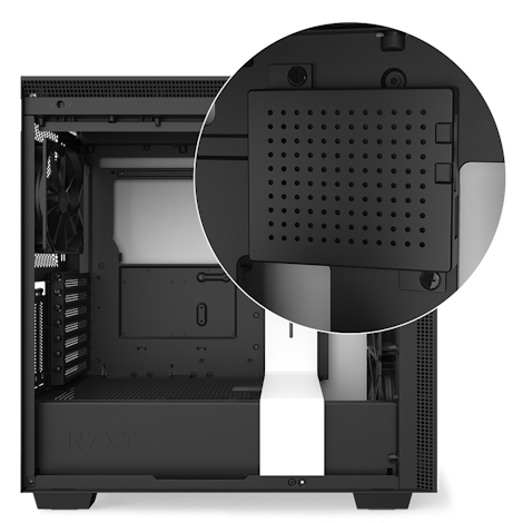 BOÎTIER PC NZXT H710 NOIR/BLANC - MEGA PC