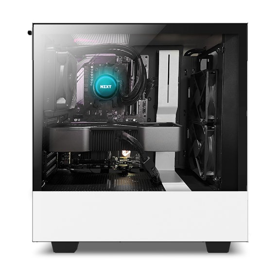 Streaming PC Plus Side - White