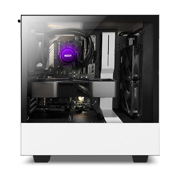 Streaming PC Pro Side - White