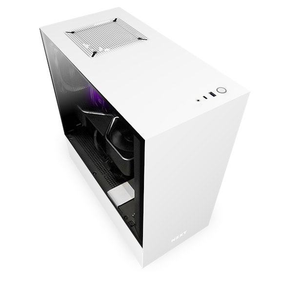Streaming PC Pro top - White