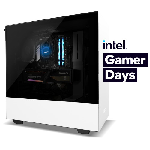 Intel Gamer Day PC Hero Landing Page