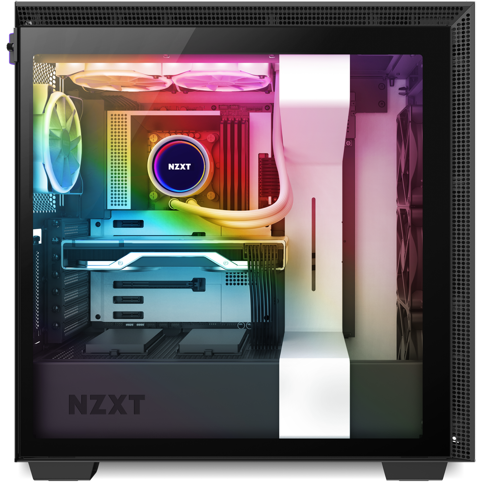 NZXT Kraken X53 RGB 簡易水冷CPUクーラー - PCパーツ