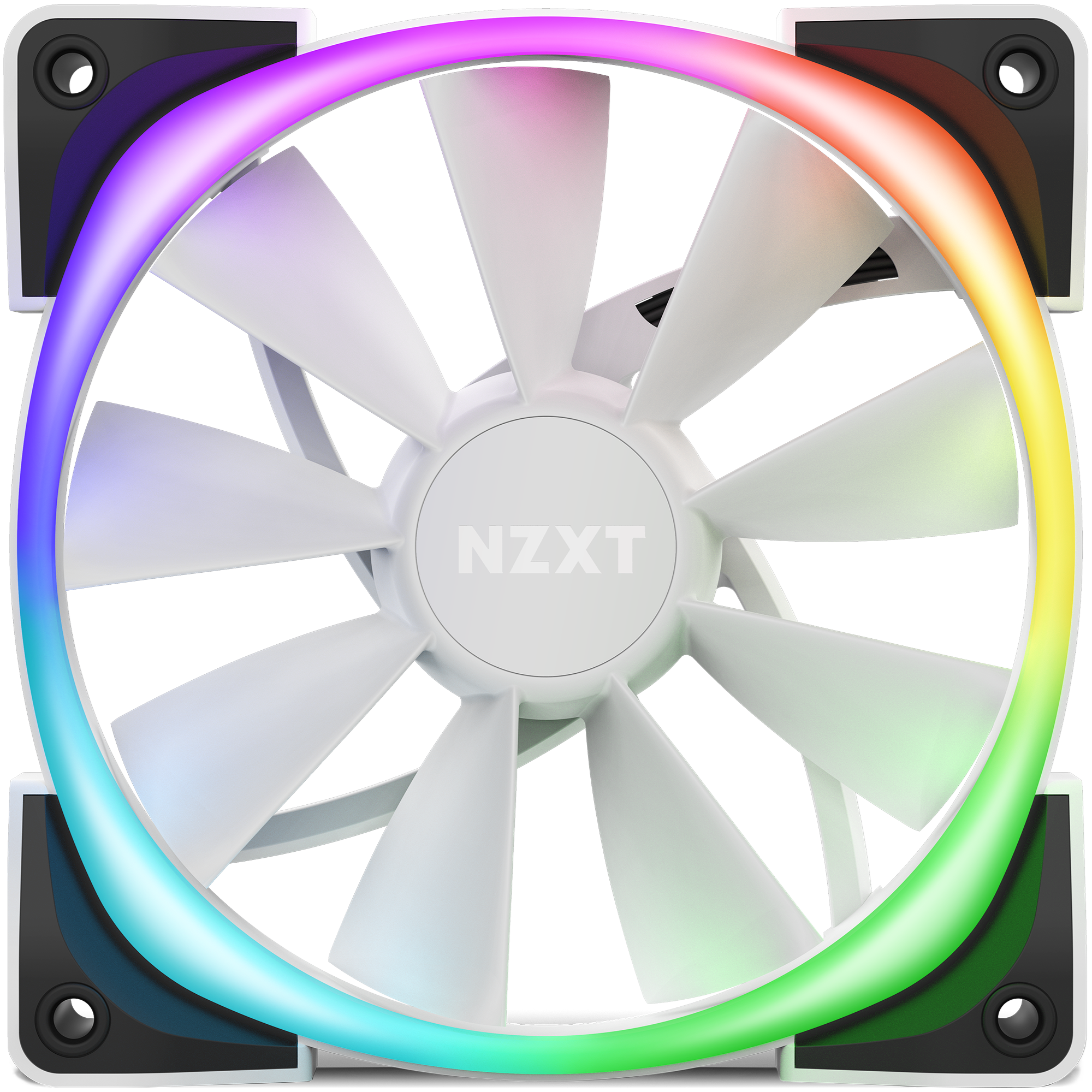 クーポン対象外】 HF-28140-B1 140mm NZXT 2 Aer 発光ファン RGB PCパーツ