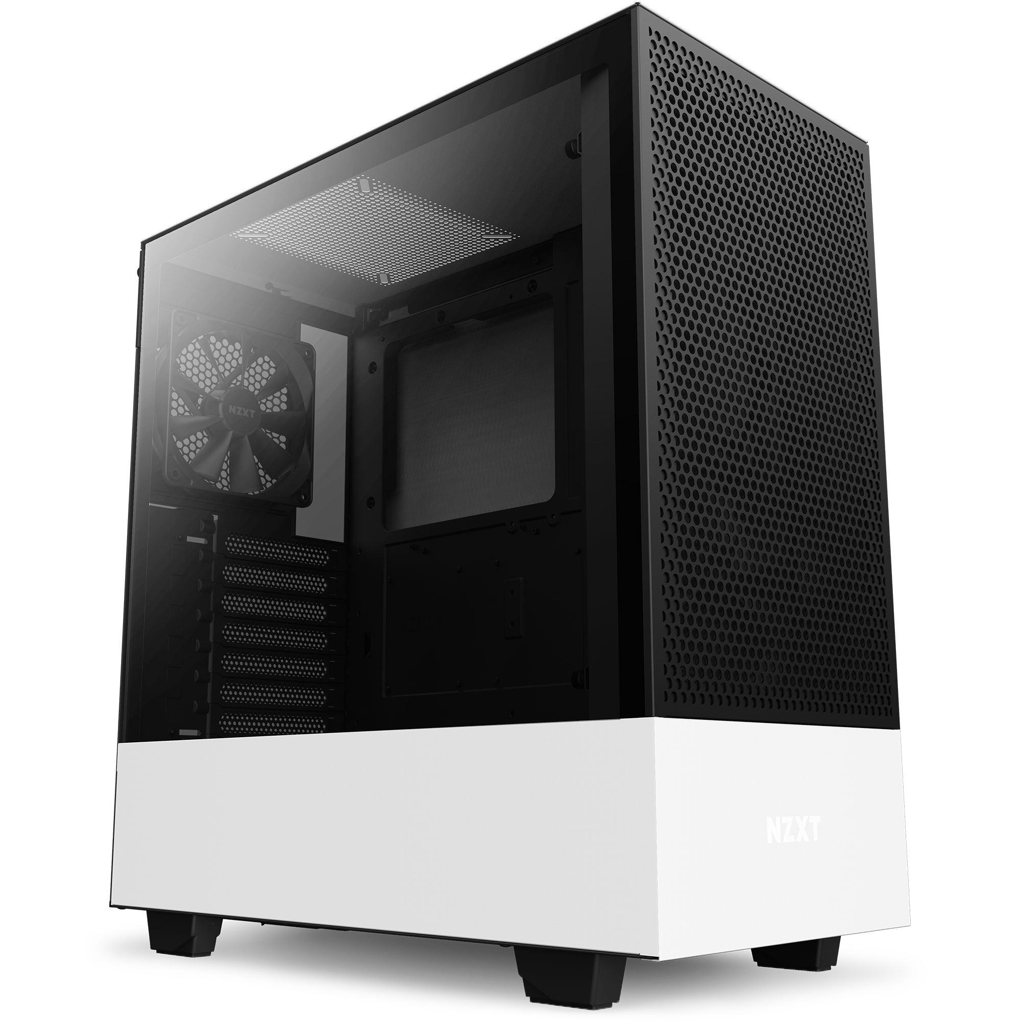 お買い得HOTNZXT H510 Elite White & Black PCケース PCケース(自作PC用)