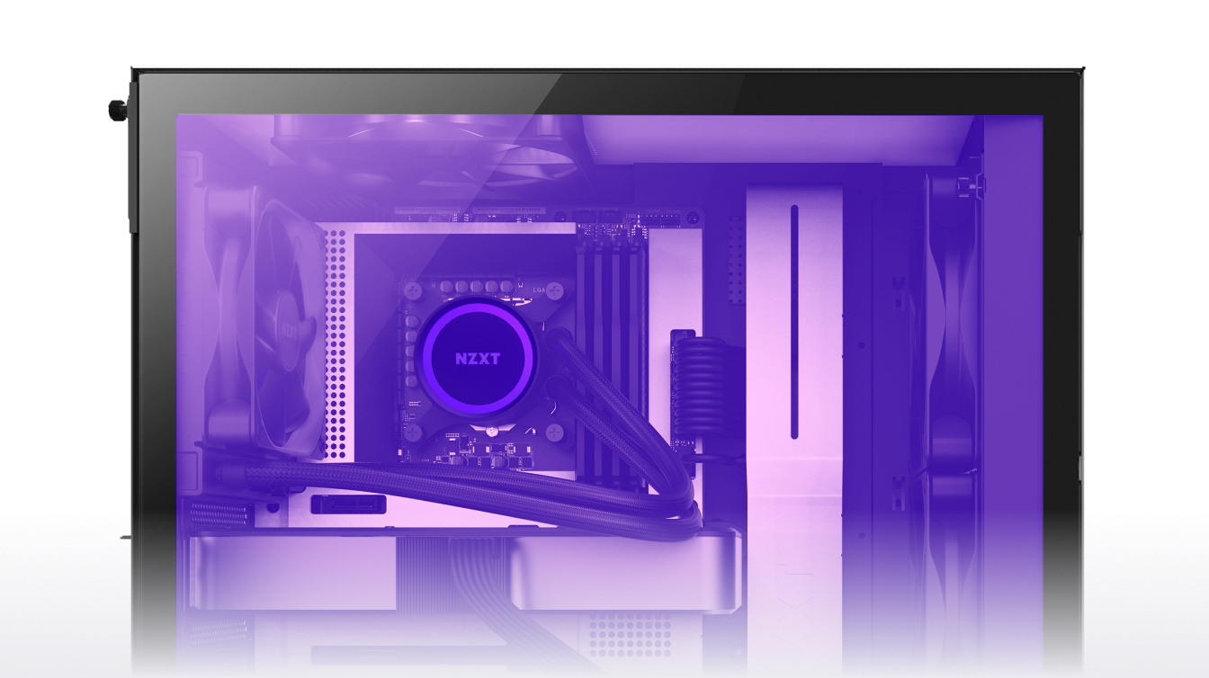 NZXT KRAKEN 120 簡易水冷 RL-KR120-B1 - PCパーツ