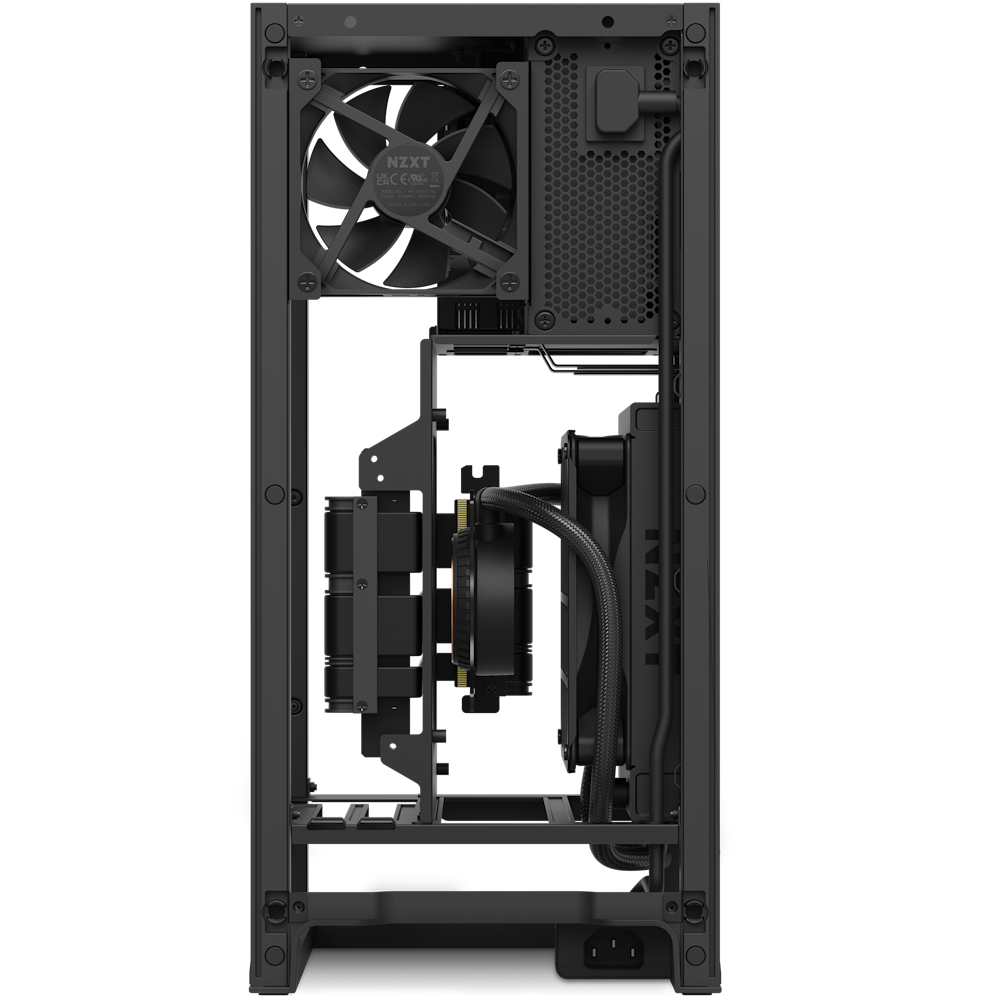 What size GPU will fit inside NZXT H1?