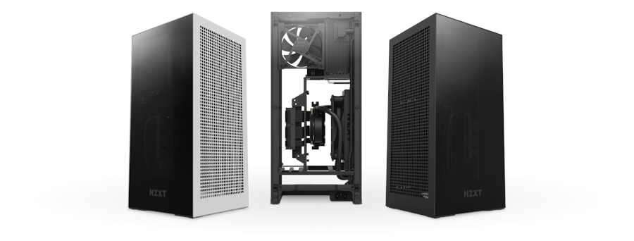 Nzxt H1 Tower Case + SFX 750W + Liquid Cooling 140 mm Black