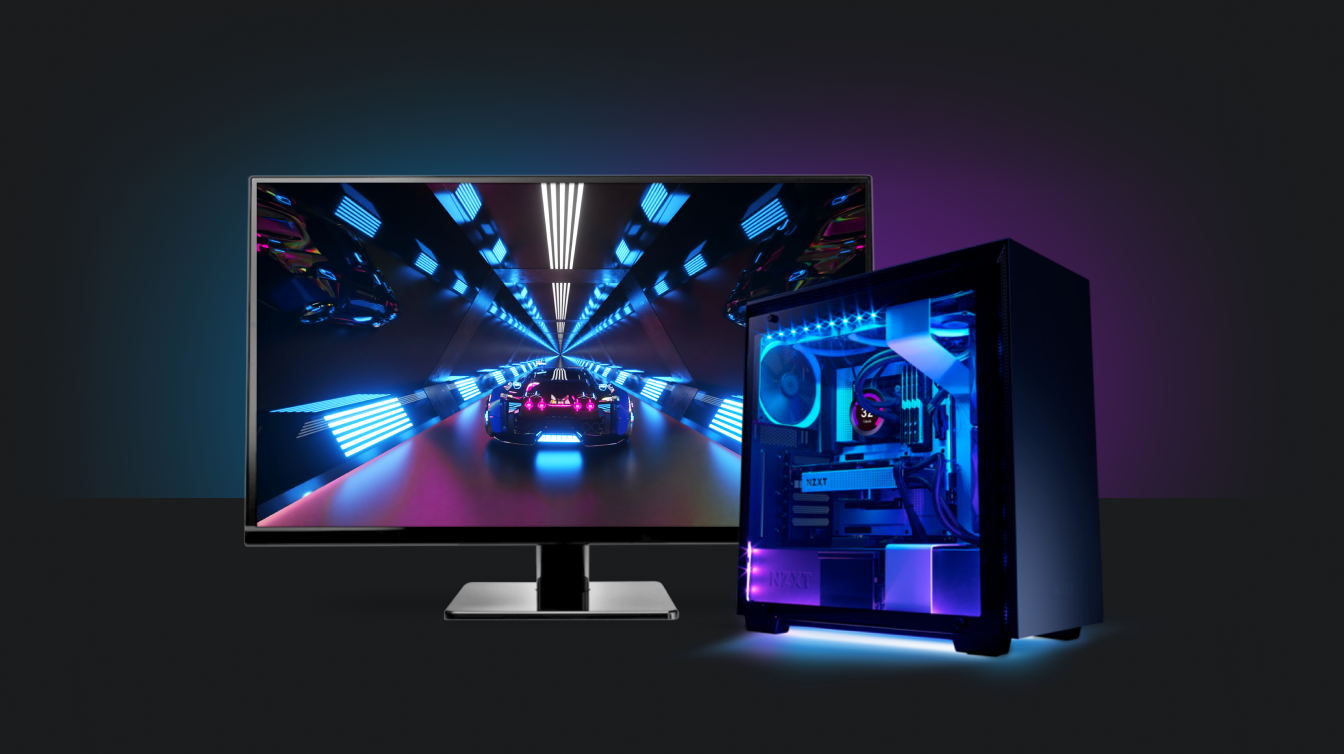 RGB PC and Monitor
