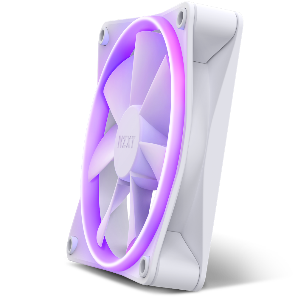 DataBlitz - SUBLIME LIGHTING. NZXT F120 RGB Core 120MM Hub-Mounted RGB Fan  (Matte Black) (RF-C12SF-B1) + NZXT F120 RGB Core 120MM Hub-Mounted RGB Fan  (Matte White) (RF-C12SF-W1) will be available today at