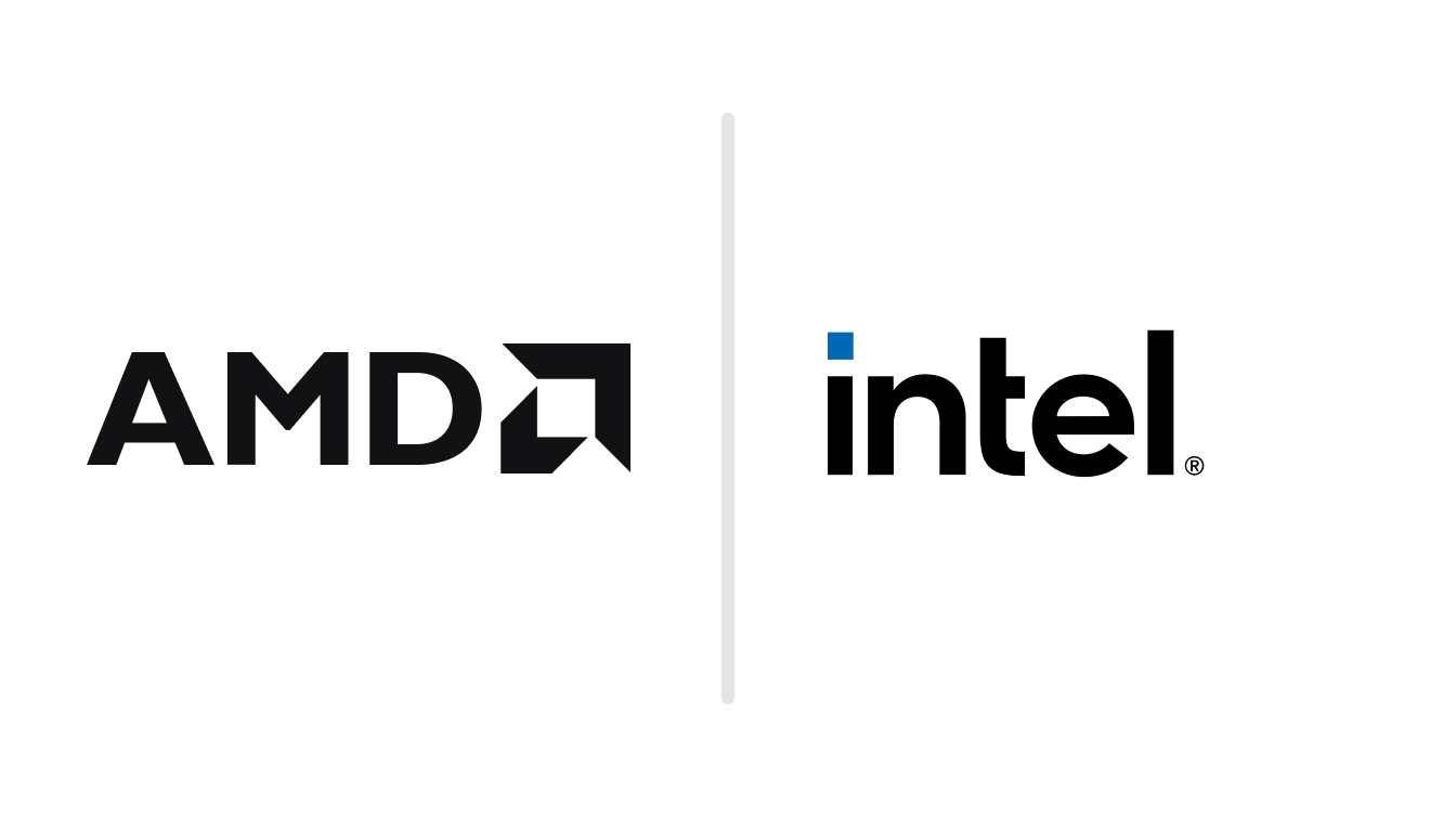 AMD and Intel Logo