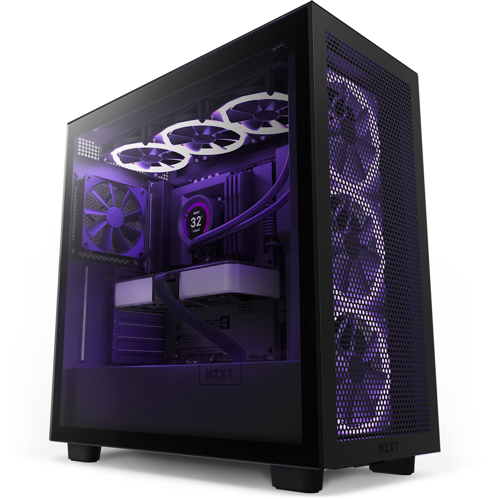 NZXT H7 Flow - CM-H71FG-01 - ATX Mid Tower PC Gaming Case - Front