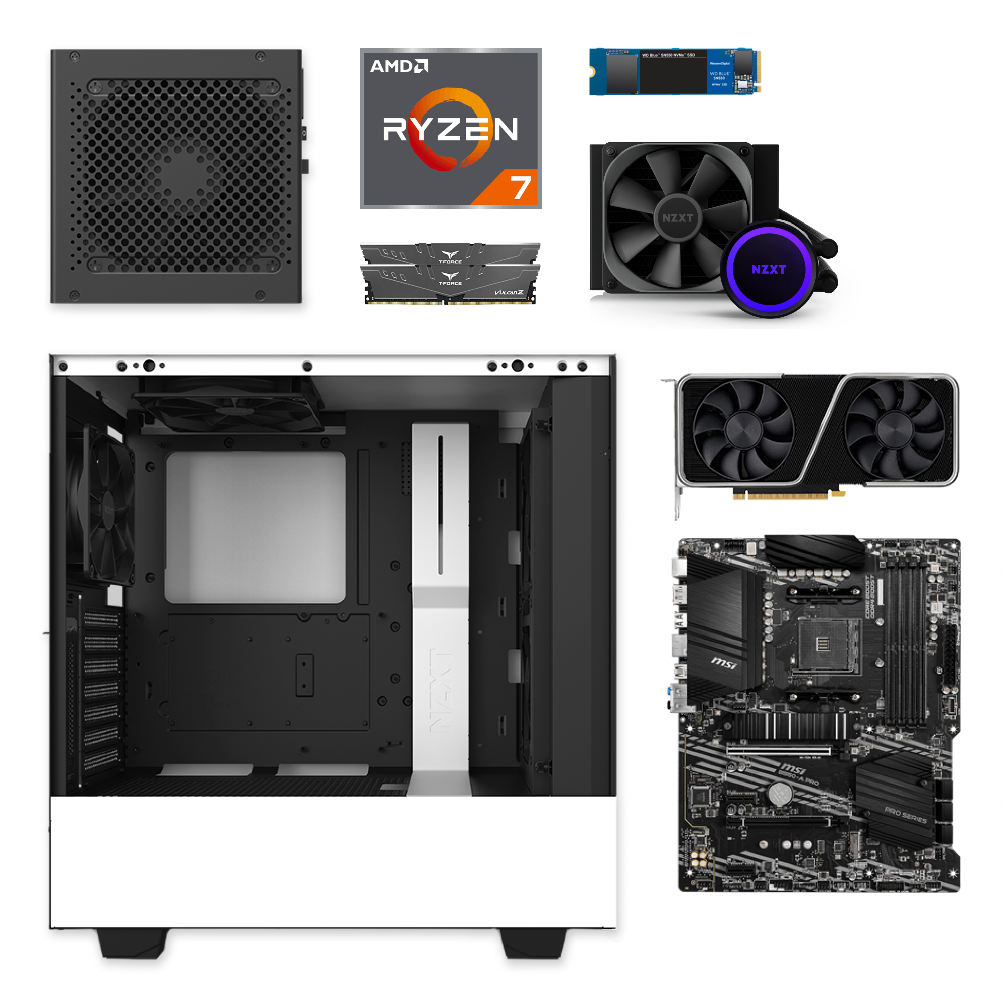 nzxt pro streaming pc