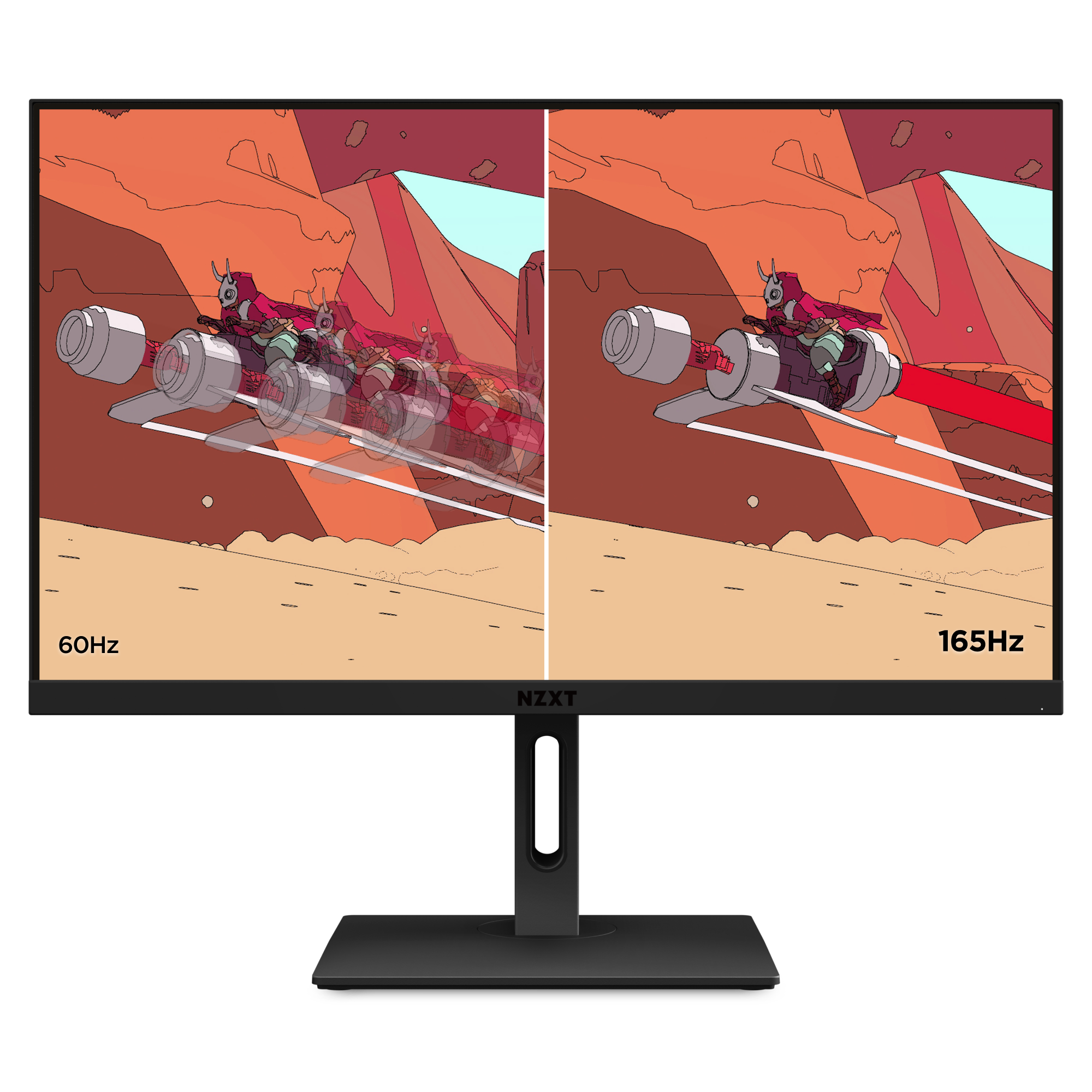 best monitor for nzxt starter pc