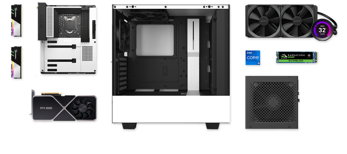 nzxt make your own pc