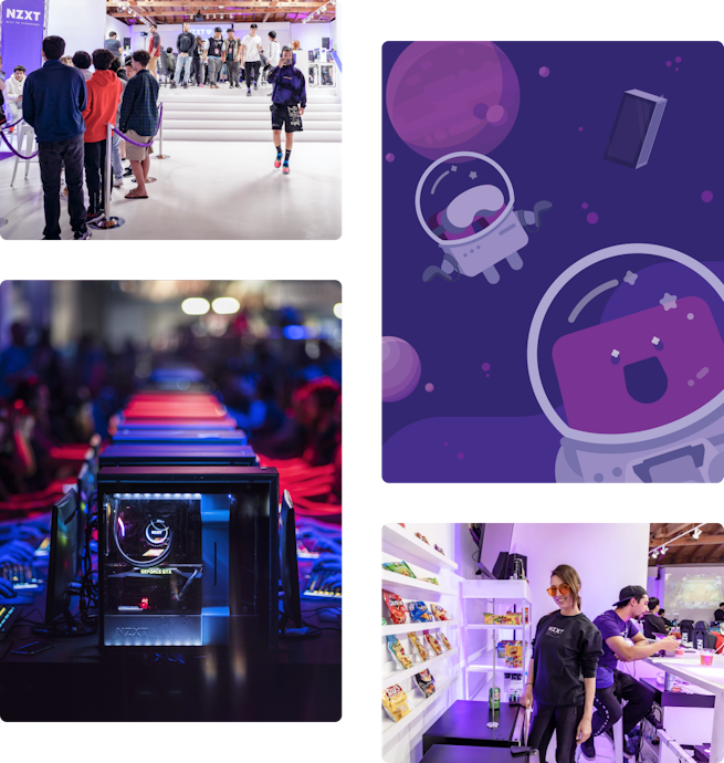 NZXT Company Collage