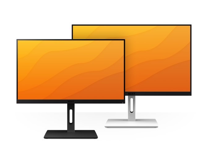 Canvas FHD Monitors with orange screen