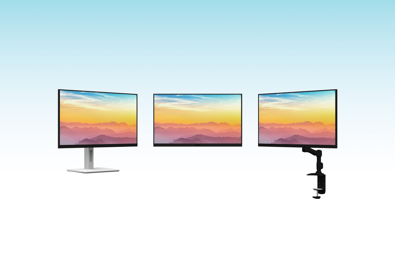 Canvas Monitor Mount Options Teal Gradient