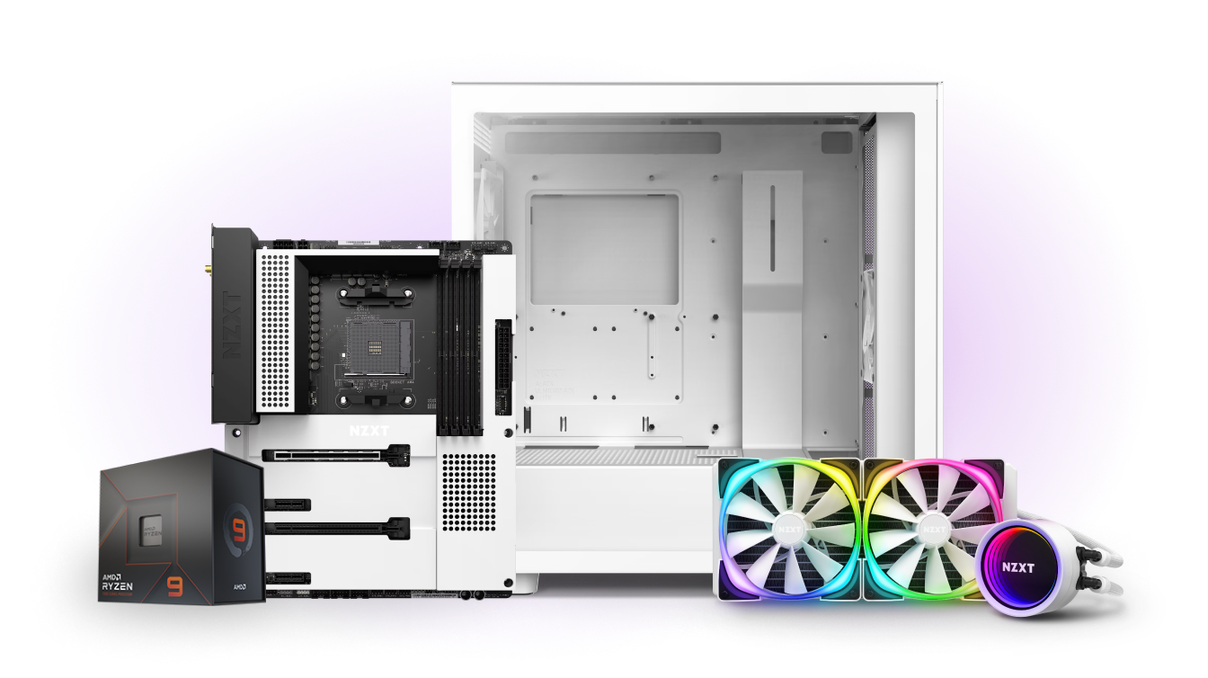 Concevez votre propre boîtier PC NZXT H510 Elite Flow pc de
