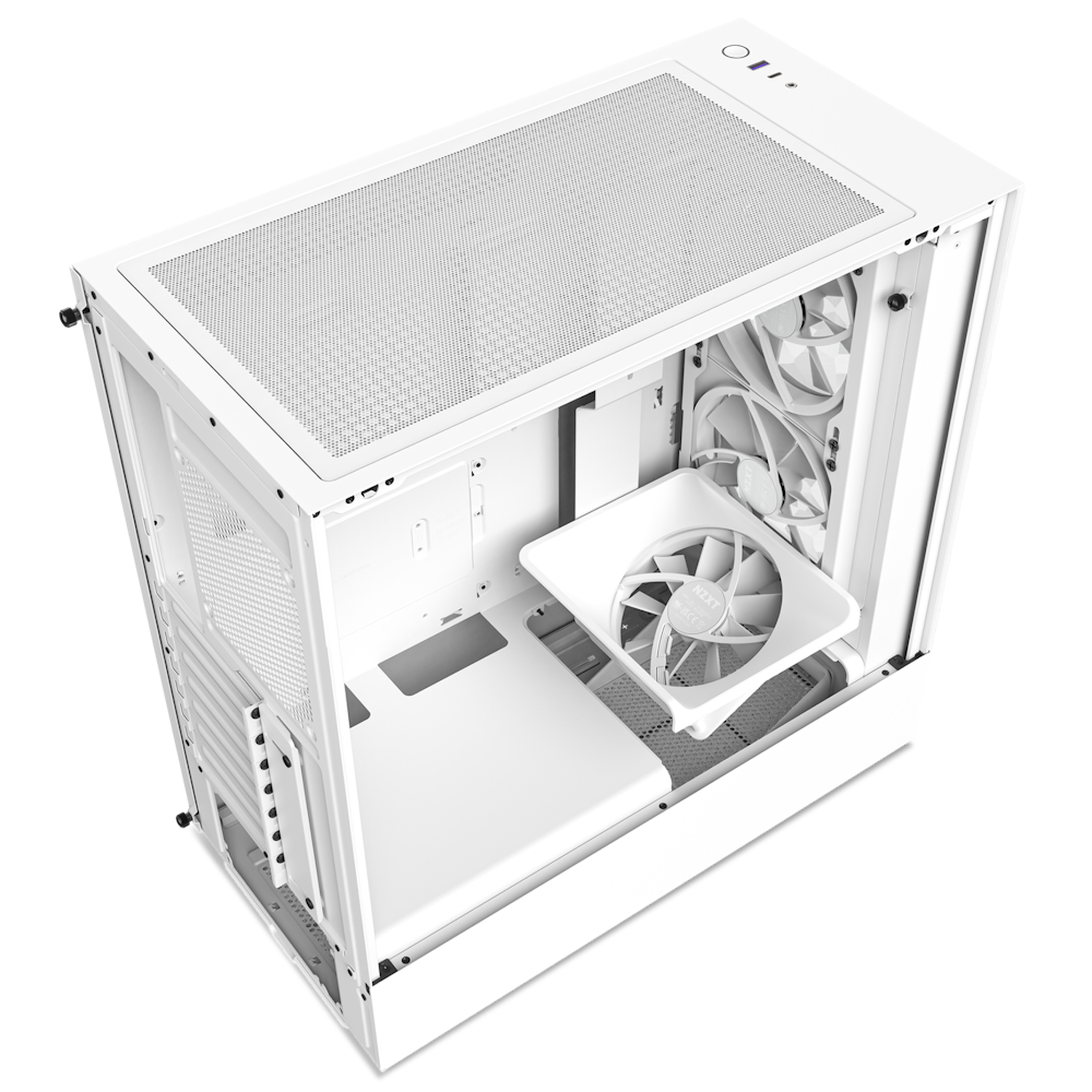 Build NZXT : ELITE H9 White, une configuration gamer toute blanche !