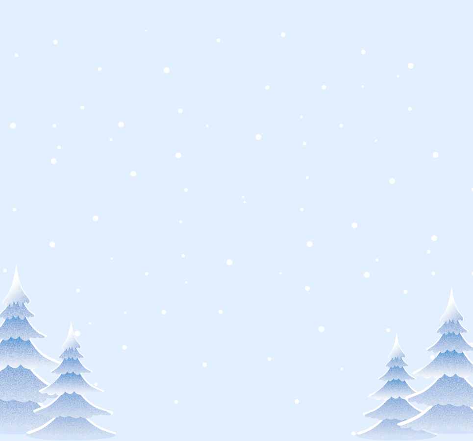 Snowy Background with trees