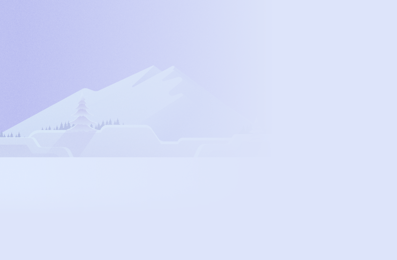 Purple Background with Mountain