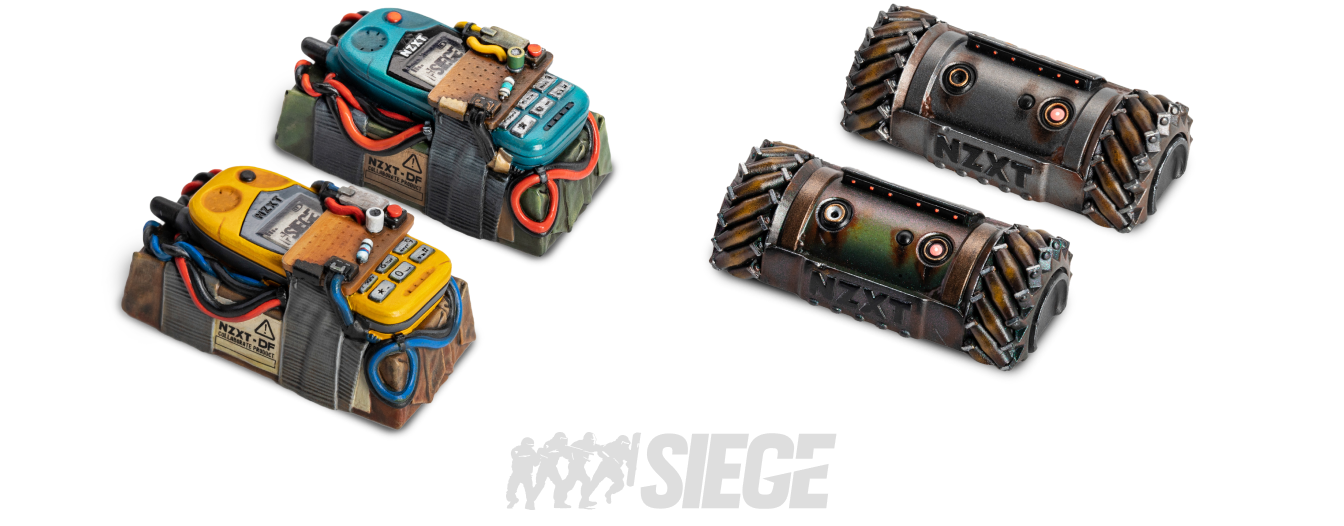 Six Siege Keycaps