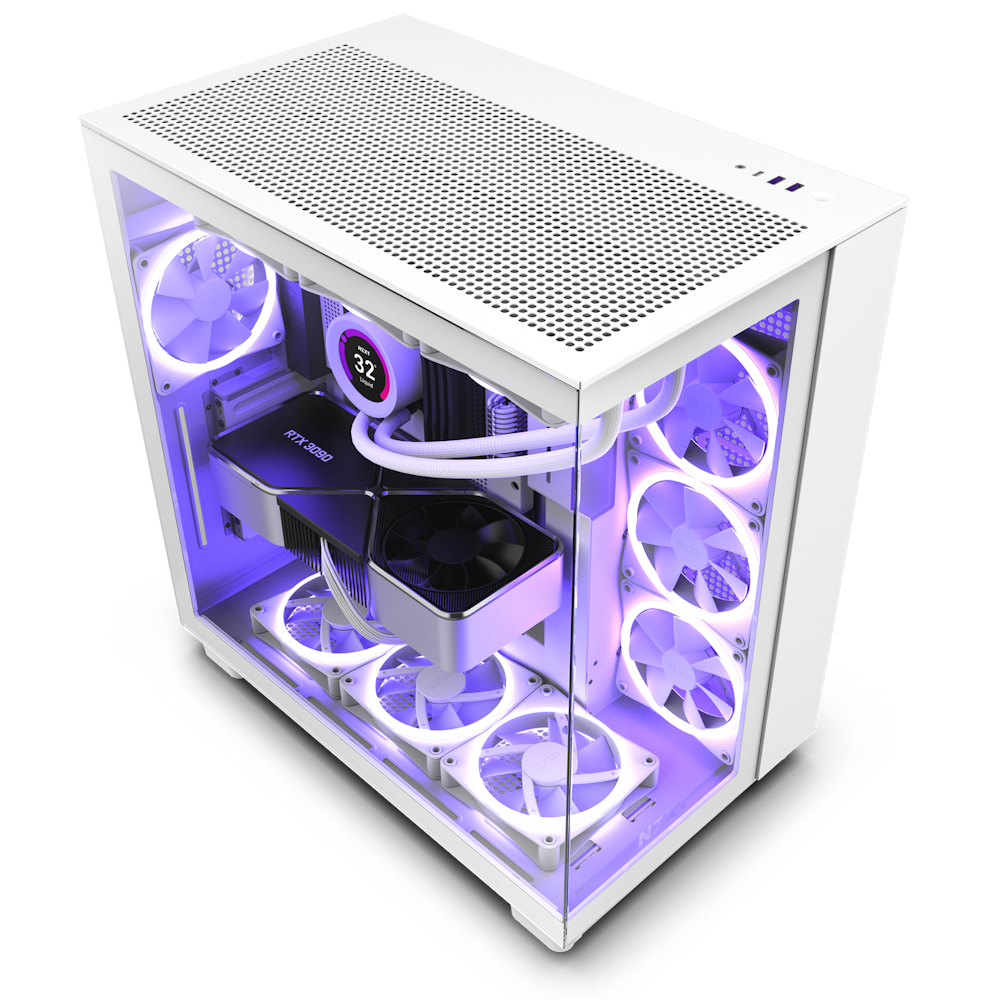 NZXT H9 Elite Case  165mm CPU, 435mm GPU, 200mm PSU, Mini-ITX