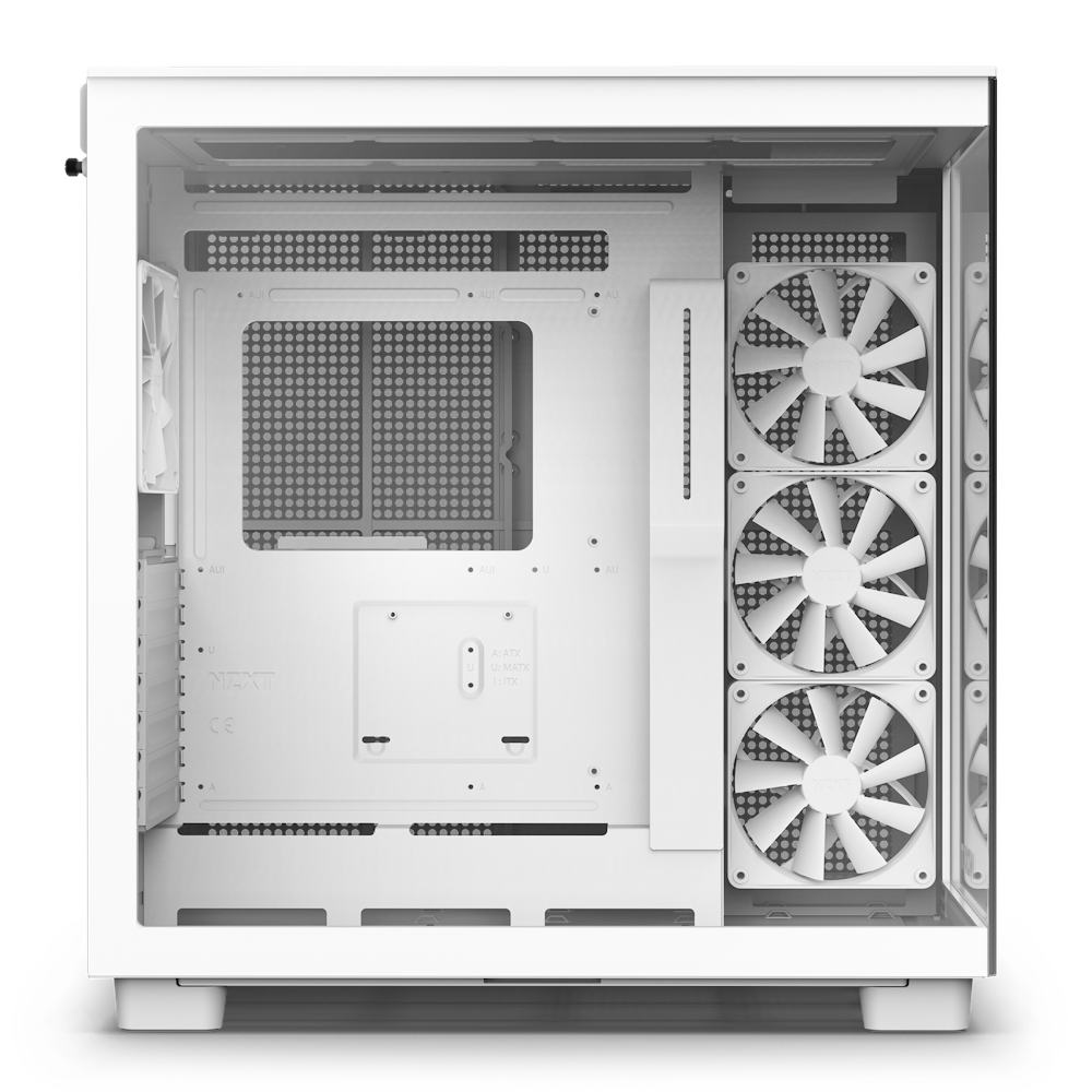 NZXT H9 Flow Dual-Chamber Mid-Tower Airflow Case